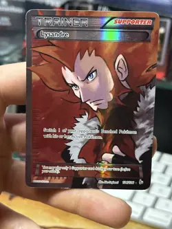 Lysandre 104/106 XY Flashfire 2014 Full Art Holo Rare Pokemon Card TCG - Image 3