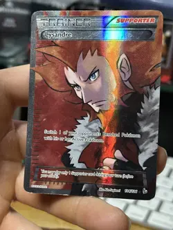 Lysandre 104/106 XY Flashfire 2014 Full Art Holo Rare Pokemon Card TCG - Image 4