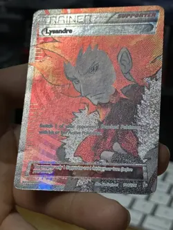 Lysandre 104/106 XY Flashfire 2014 Full Art Holo Rare Pokemon Card TCG - Image 5