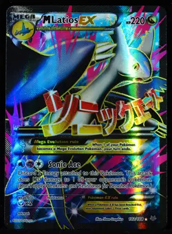 Mega Latios EX #102 NM- Pokemon Card XY Roaring Skies - Image 1