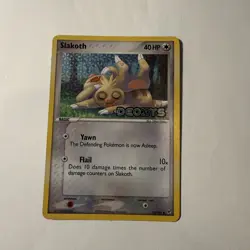 Slakoth 73/107 Common Reverse Holo Ex Deoxys Pokemon 501 - Image 1