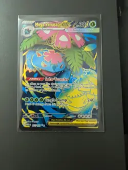 Mega Venusaur EX 155/132 Mega Evolution ENGLISH Pokemon TCG Card - Image 1