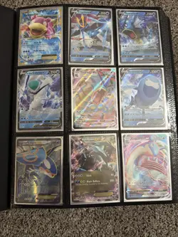 Pokemon Card Lot Of 194 Pokemon Binder Lots Of Vs, Full arts, Megas,Vmaxs - Image 2