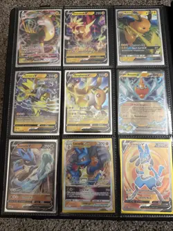 Pokemon Card Lot Of 194 Pokemon Binder Lots Of Vs, Full arts, Megas,Vmaxs - Image 3