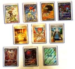 Pokemon Lot of 10! Includes 5 Full Arts, 5 Illustration Rares. - Image 1