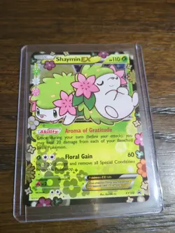 Shaymin EX XY148 Ultra Rare Black Star Promo Pokemon TCG Card - Image 1