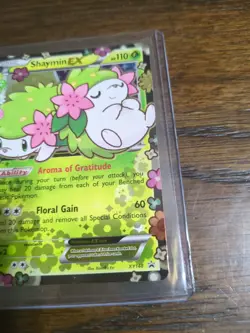 Shaymin EX XY148 Ultra Rare Black Star Promo Pokemon TCG Card - Image 2