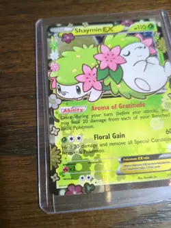 Shaymin EX XY148 Ultra Rare Black Star Promo Pokemon TCG Card - Image 3