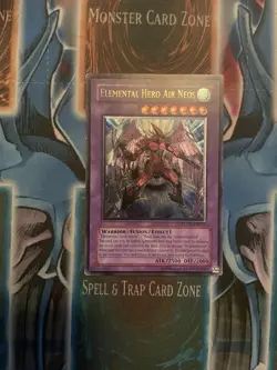 EU Elemental Hero Air Neos Ultimate Rare Ston-en034 MP yugioh - Image 1