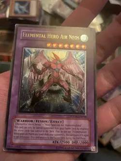 EU Elemental Hero Air Neos Ultimate Rare Ston-en034 MP yugioh - Image 3