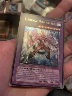 EU Elemental Hero Air Neos Ultimate Rare Ston-en034 MP yugioh - Image 4
