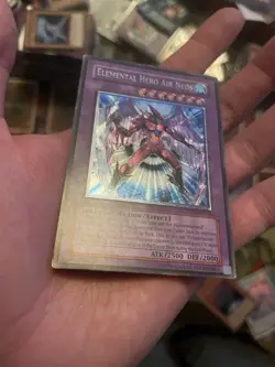 EU Elemental Hero Air Neos Ultimate Rare Ston-en034 MP yugioh - Image 5