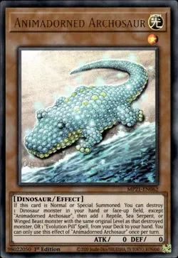Animadorned Archosaur - Ultra Rare 1st Edition MP21-EN062 - NM - YuGiOh - Image 1