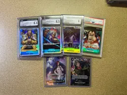 One Piece Cards CCG And PSA Graded Lot - Image 1