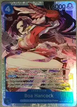 Carte One Piece Card Game Boa Hancock ST17-004 SR Anglais - Image 1