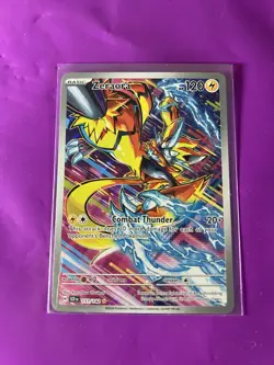 Pokemon Card TCG - Zeraora 151/142 Illustration Rare Stellar Crown - FREE SHIP - Image 1