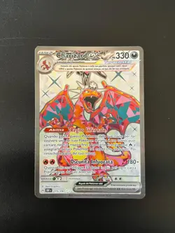 Pokemon Card Charizard ex SVP 056 promo ITA Italiano Excellent Teracristal LIVE - Image 1
