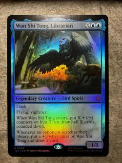 MTG Avatar (TLA) Wan Shi Tong, Librarian Mythic 0078 Foil English - Image 1