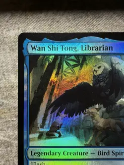 MTG Avatar (TLA) Wan Shi Tong, Librarian Mythic 0078 Foil English - Image 2
