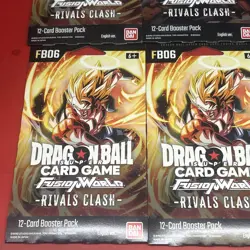 11x Dragon Ball Super Fusion World Rivals Clash FB06 w/12 Cards #8 - Image 2