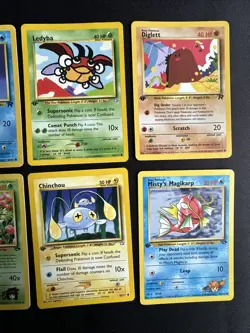 Pokemon 1st Edition 10 Card Lot. You Will Receive All Ten Cards! - Image 3