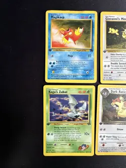 Pokemon 1st Edition 10 Card Lot. You Will Receive All Ten Cards! - Image 4