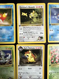 Pokemon 1st Edition 10 Card Lot. You Will Receive All Ten Cards! - Image 5