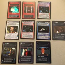 Star Wars Ccg Foil Cards(10) - Image 1