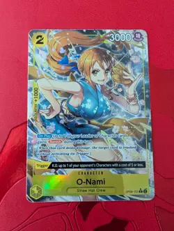 O-Nami Alt Art OP06-101 English ONE PIECE Card Game Wings of Captain - NM - Image 1