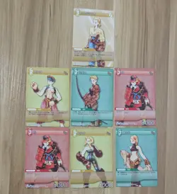 Final Fantasy Tactics Trading card TCG Set official Japanese Mustadio Bunansa - Image 1