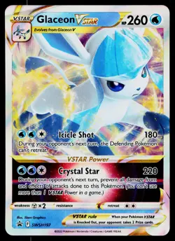 Glaceon VSTAR SWSH197 SWSH: Sword & Shield Promo Cards Promo - Image 1