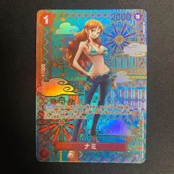 Nami SP Parallel OP01-016 R Awakening of the New Era ONE PIECE Card Game Japan - Image 1