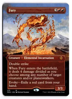 Fury (Borderless) 313 Modern Horizons 2 NM - Image 1