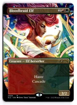 Bloodbraid Elf Secret Lair: 30th Anniversary Countdown Kit 2009 Near Mint - Image 1