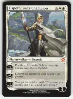 Elspeth, Sun's Champion 9 Theros NM - Image 1