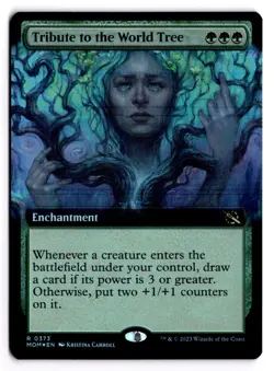 Tribute to the World Tree (Extended Art) 373 March of the Machine NM FOIL - Image 1