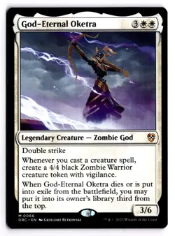 God-Eternal Oketra Commander: Aetherdrift 66 Near Mint - Image 1