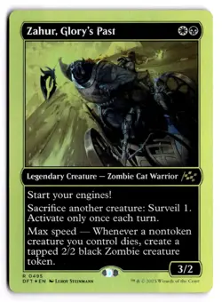 Zahur, Glory's Past (First-Place Foil) 495 Aetherdrift NM FOIL - Image 1