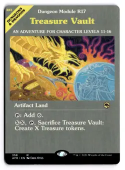 Treasure Vault (Dungeon Module) 358 Adventures in the Forgotten Realms NM 1 - Image 1