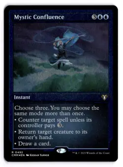 Mystic Confluence (Foil Etched) Commander Masters 492 Near Mint - Image 1