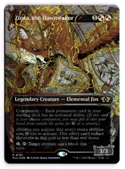 Zirda, the Dawnwaker (Halo Foil) 195 March of the Machine: Multiverse Legends NM - Image 1
