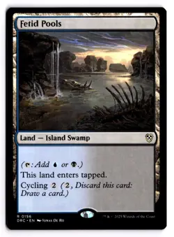 Fetid Pools Commander: Aetherdrift 156 Near Mint - Image 1