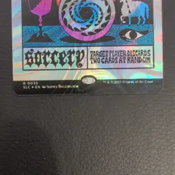 Hymn To Tourach Halo Foil - MTG Encyclopedia Of Magic Secret Lair Holo foil - NM - Image 2