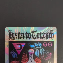 Hymn To Tourach Halo Foil - MTG Encyclopedia Of Magic Secret Lair Holo foil - NM - Image 3