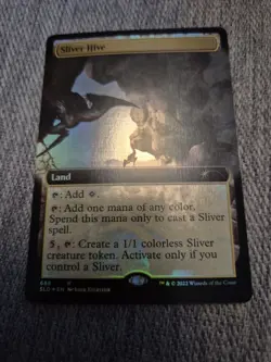 MTG Sliver Hive - Foil - Extended Art, NM-Mint, English Secret Lair Drop Series - Image 1
