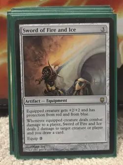 Sword of Fire and Ice Magic the Gathering Card - Image 1