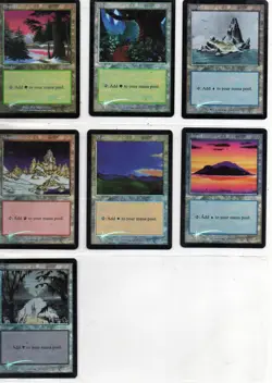 MTG (Magic : The Gathering) - ARENA LEAGUE PROMO : 2001 (SERIE) : 7 LANDS FOIL - Image 2