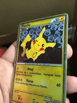 *CUSTOM ART* Pikachu World Promo Polish Pokemon Holo RARE US seller - Image 3