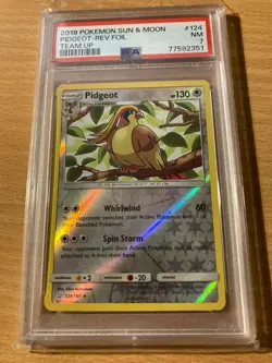 PSA pidgeot reverse team up sun moon 2019 Pokemon - Image 1