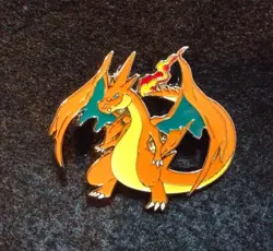 Mega Charizard Y Official Collector's Pin Pokemon - Image 1